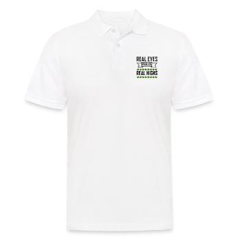 mauvaise herbe - Polo Homme - blanc - Devant - Kai (181cm)