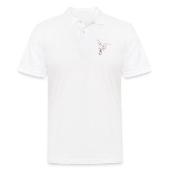kolibri - Polo Homme - blanc - Devant - Kai (181cm)