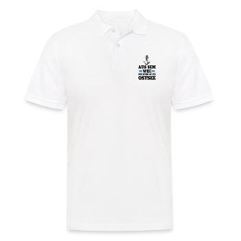 Urlaub Aus Dem Weg Ich Muss An Die Ostsee Strand A - Männer Poloshirt - Weiß - Vorne - Kai (181cm)