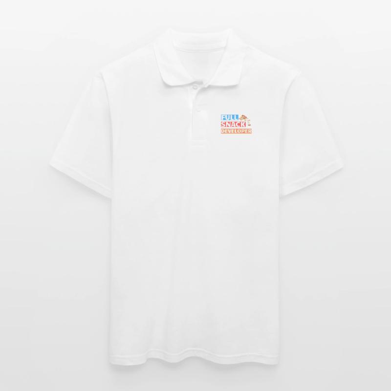 FULL SNACK DEVELOPER - DEVELOPER PUN Men's Polo Shirt