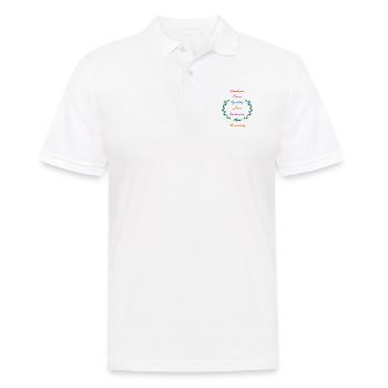 Kindness Peace Equality Love Inclusion Hope Divers - Polo Homme - blanc - Devant - Kai (181cm)