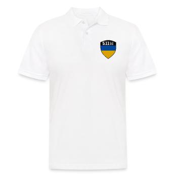 Ukraine 5.11 - Polo Homme - blanc - Devant - Kai (181cm)