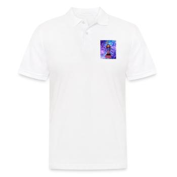 Magic wicca - Männer Poloshirt - Weiß - Vorne - Kai (181cm)