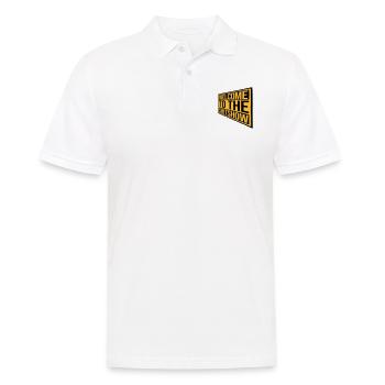 Signe Welcome Shitshow - Polo Homme - blanc - Devant - Kai (181cm)