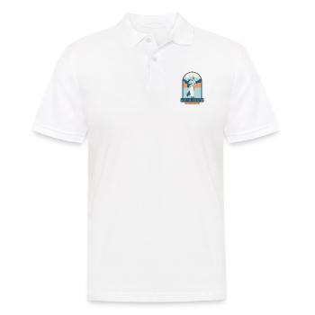 Fitz Roy Trek – Argentinien - Männer Poloshirt - Weiß - Vorne - Kai (181cm)