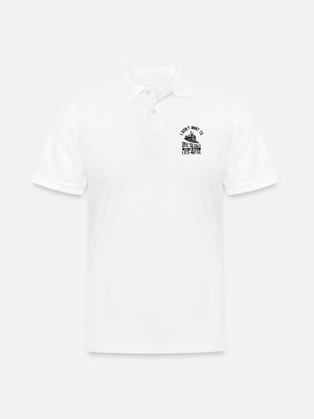 Triebfahrzeugführer Lokomotivführer - Männer Poloshirt - Weiß