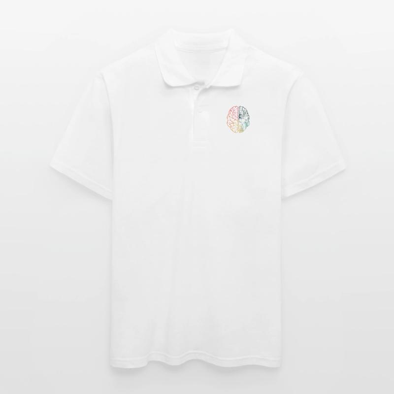 Programmeur Coding - Developer Programming Brain Polo Homme