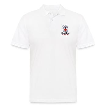 Valentinstag Koala Liebe Wildlife Koala Lover - Männer Poloshirt - Weiß - Vorne - Kai (181cm)