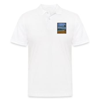 Relaxation - Men's Polo Shirt - white - Front - Kai (181cm)