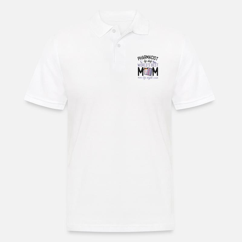 Pharmacy Tech Technician - Männer Poloshirt - Weiß