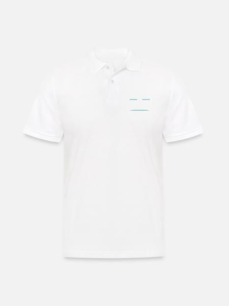 Wrestling Crew - Men's Polo Shirt - white