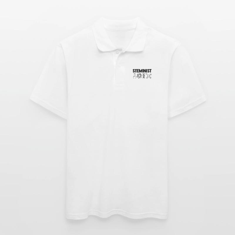 Steminist Software Developer Coder Nerd Conmputer Männer Poloshirt