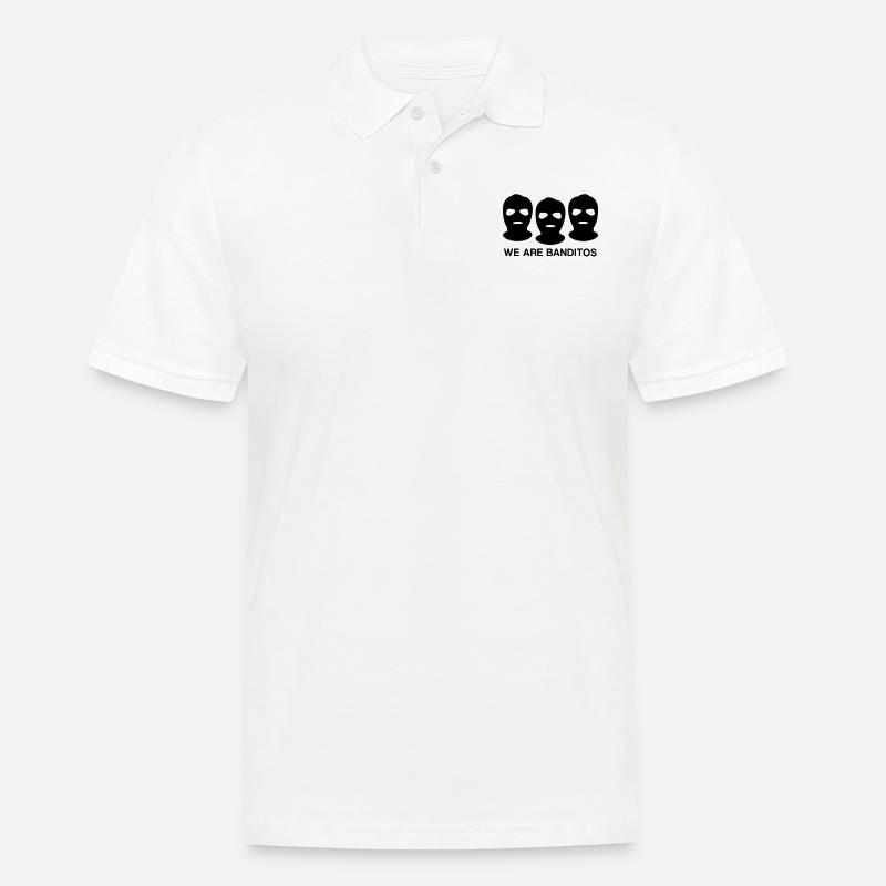 BANDITOS - Männer Poloshirt - Weiß