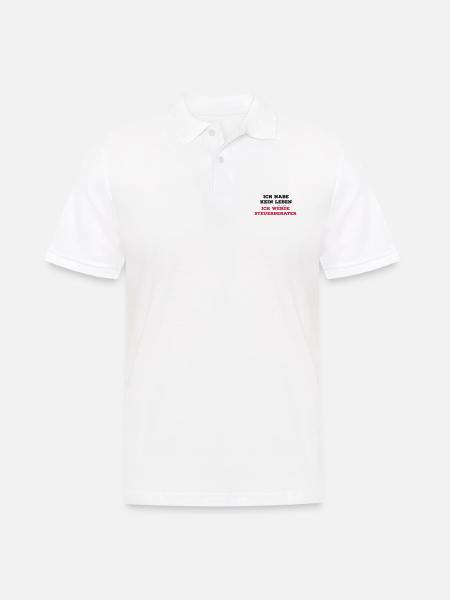 Steuerberater - Männer Poloshirt - Weiß