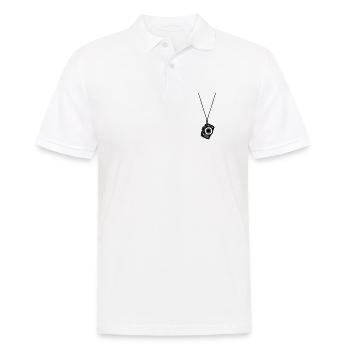Kamera Fotokamera Urlaub - Männer Poloshirt - Weiß - Vorne - Kai (181cm)
