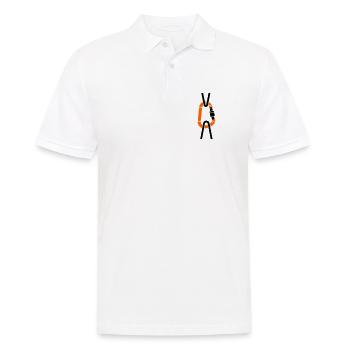 Karabiner Kletterseil Baumpfleger Alpinist - Männer Poloshirt - Weiß - Vorne - Kai (181cm)