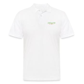 Sustainability is sexy - Männer Poloshirt - Weiß - Vorne - Kai (181cm)