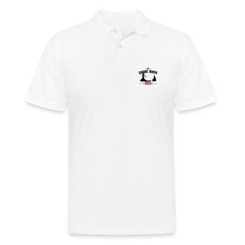 Game Over 2025 Wedding - Men's Polo Shirt - white - Front - Kai (181cm)