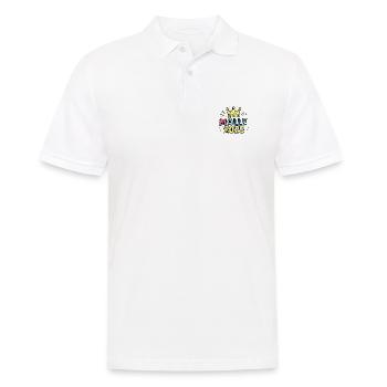 Malle 2025 - Men's Polo Shirt - white - Front - Kai (181cm)