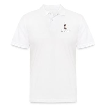 Frohe Weihnachten auf Japanisch Katakana Glocke - Männer Poloshirt - Weiß - Vorne - Kai (181cm)