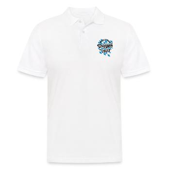 1953 Bayrisches Original seit 1953 Geburtstag - Männer Poloshirt - Weiß - Vorne - Kai (181cm)