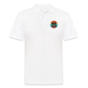 Nachhaltigkeit - Männer Poloshirt - Weiß - Vorne - Kai (181cm)