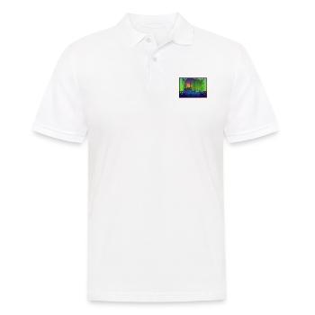 Baum - Männer Poloshirt - Weiß - Vorne - Kai (181cm)