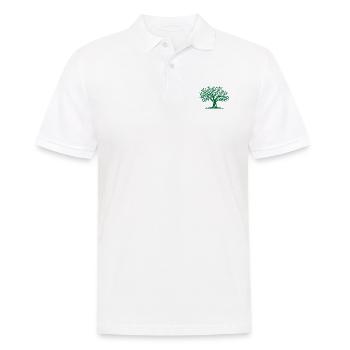 Tree - Men's Polo Shirt - white - Front - Kai (181cm)
