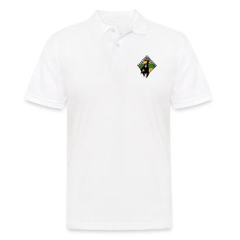 Monkey - Men's Polo Shirt - white - Front - Kai (181cm)