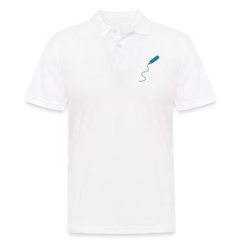 easy_drawing_3c - Polo Homme - blanc - Devant - Kai (181cm)