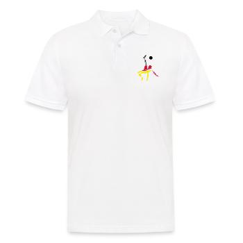 Germany soccer - Polo Homme - blanc - Devant - Kai (181cm)