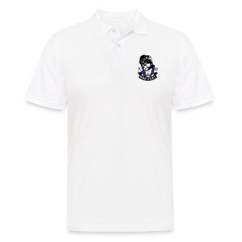 Bad Cat - SailorCat - Polo Homme - blanc - Devant - Kai (181cm)