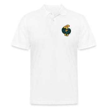 Sweet Cute Tortoise Couple - Men's Polo Shirt - white - Front - Kai (181cm)