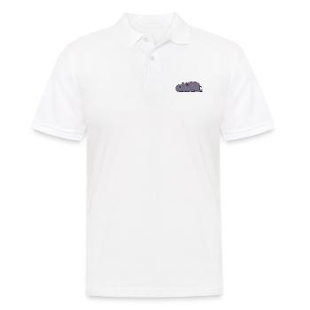 sleep hippopotamus Müdes Faules Nilpferd nope - Männer Poloshirt - Weiß - Vorne - Kai (181cm)