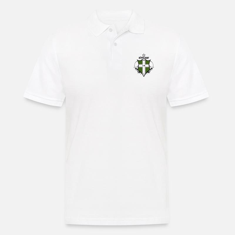 Wien Hütteldorf - Männer Poloshirt - Weiß