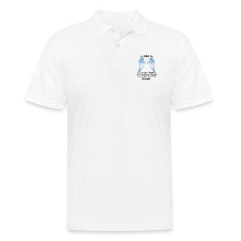 My Uncle Is My Guardian Angel - Men's Polo Shirt - white - Front - Kai (181cm)