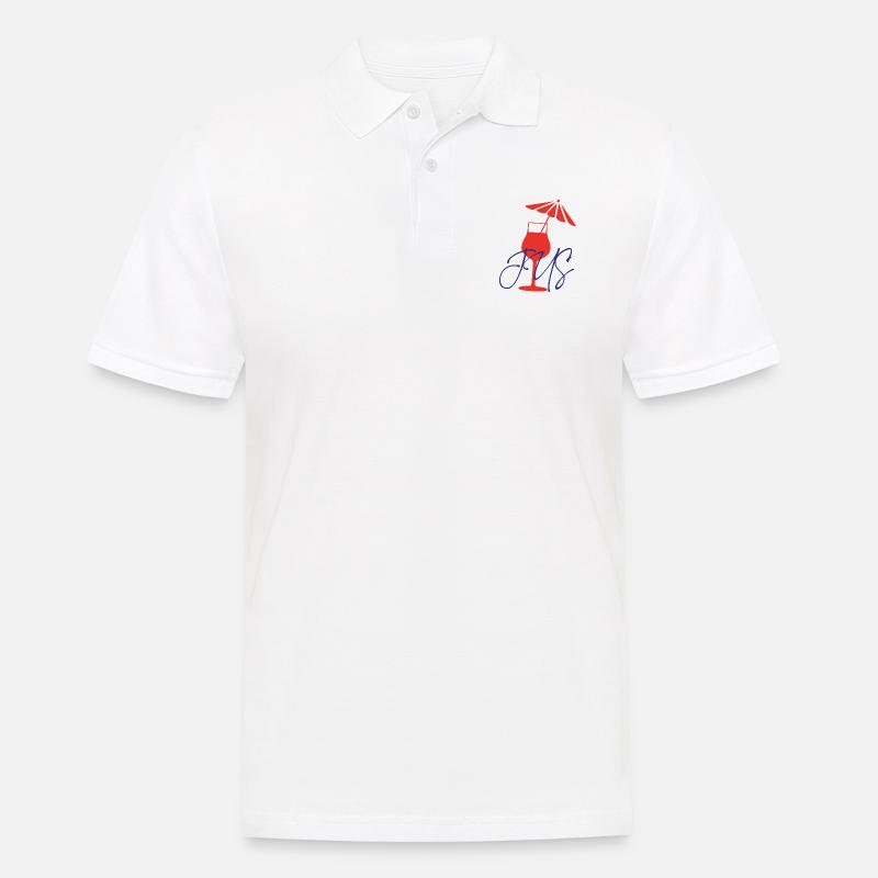 SAFT - Männer Poloshirt - Weiß