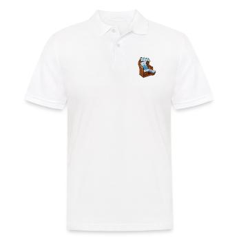 Vacation Beach Chair - Men's Polo Shirt - white - Front - Kai (181cm)