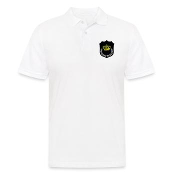 wappen krone 02 - Männer Poloshirt - Weiß - Vorne - Kai (181cm)
