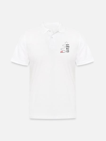 Roadbike - nothing but the top - Men's Polo Shirt - white