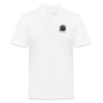 Motorrad Zwei Räder bewegen die Seele - Männer Poloshirt - Weiß - Vorne - Kai (181cm)