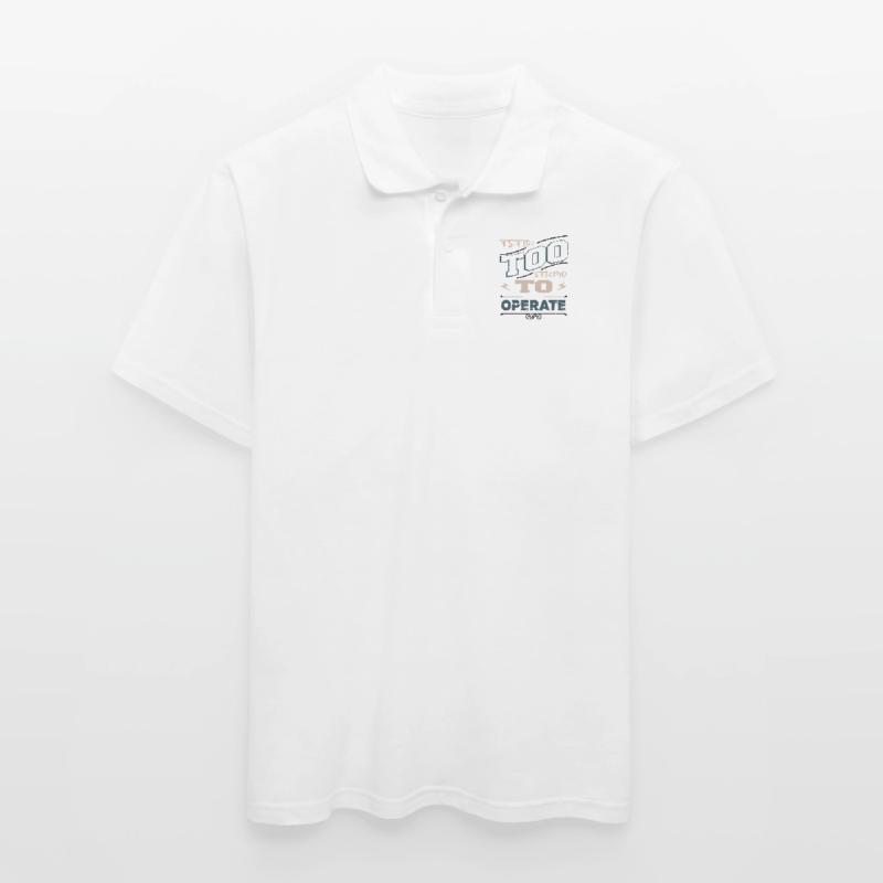 anonymous mask hacking engineer codes gift idea Männer Poloshirt