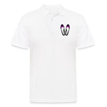 Ballerine 3 - Polo Homme - blanc - Devant - Kai (181cm)