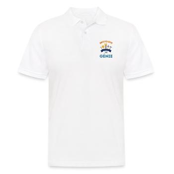 Bricoleur de génie 5 - Polo Homme - blanc - Devant - Kai (181cm)