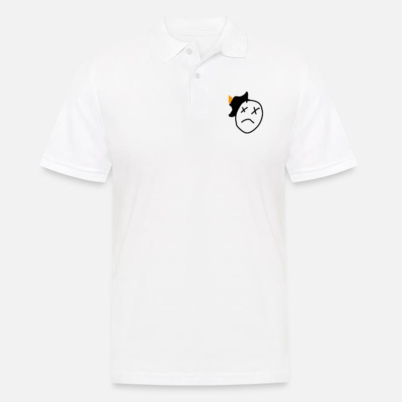 Maxe - Männer Poloshirt - Weiß