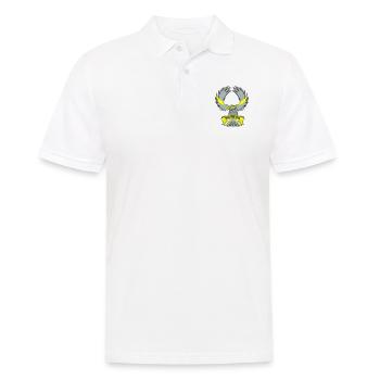 adler veni vidi vici - Männer Poloshirt - Weiß - Vorne - Kai (181cm)