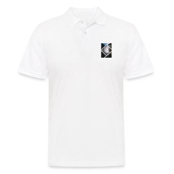 Fall Shape - Männer Poloshirt - Weiß - Vorne - Kai (181cm)