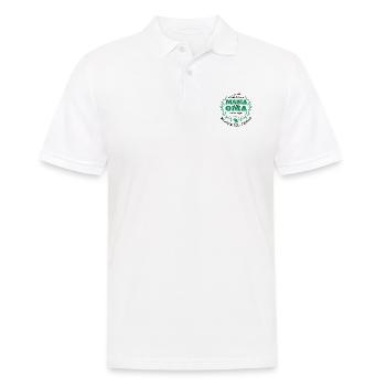 Mama Und Oma - Männer Poloshirt - Weiß - Vorne - Kai (181cm)