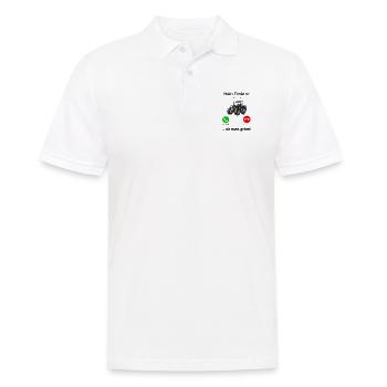 Traktor Anruf Geschenk Landwirt Bauer Bauernhof - Männer Poloshirt - Weiß - Vorne - Kai (181cm)