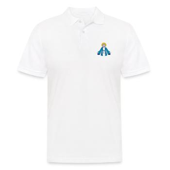 Mariä Himmelfahrt - Christian - Männer Poloshirt - Weiß - Vorne - Kai (181cm)